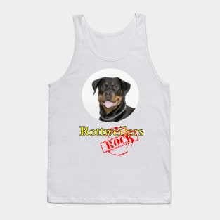 Rottweilers Rock! Tank Top